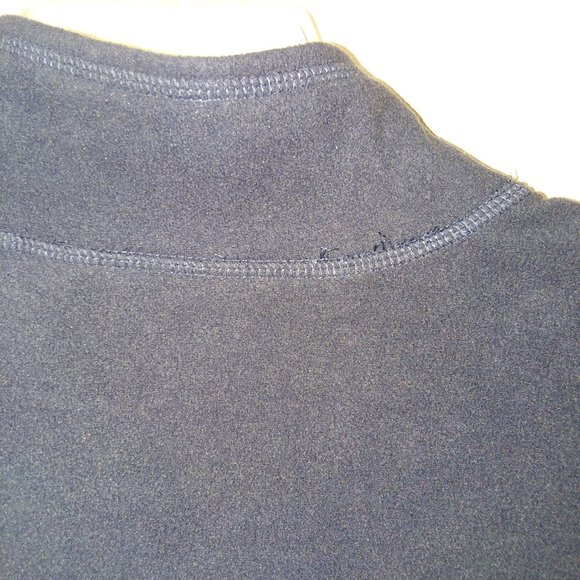 Rebecca Malone Navy Blue Cardinals Winter Trees Fleece Vest XL - Picture 8 of 8